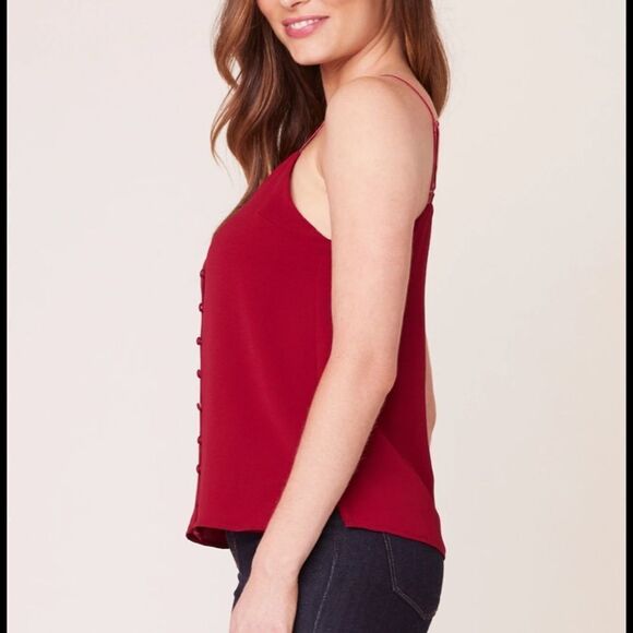 CRAZY LITTLE THING VELVET TRIM TOP new without Tag - Picture 4 of 5